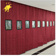 High quality canvas cold-proof cotton door curtain